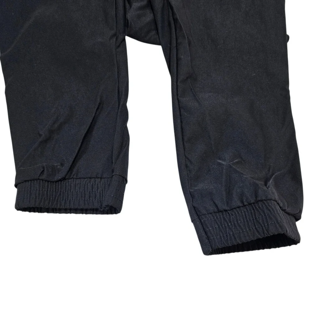 Hurley Jogger Pants Boys XL 14/16 Black Nylon Stretch Active Surf Skate Classic